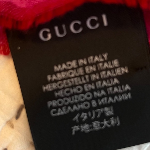 Gucci wrap - Magenta - Picture 5 of 5